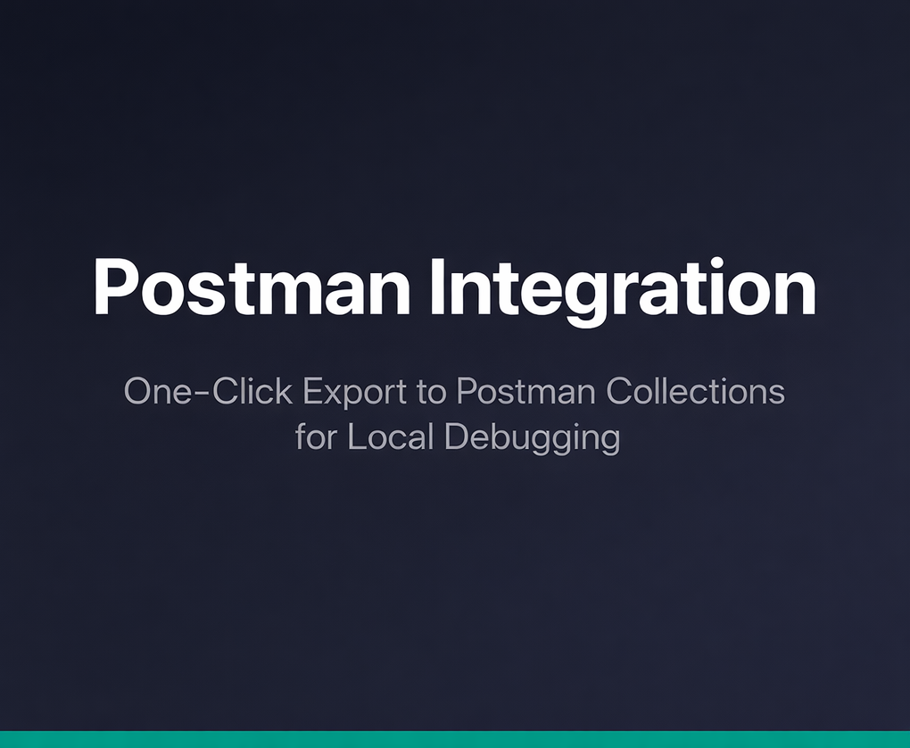 Auto-Generate Postman Collections from Traces