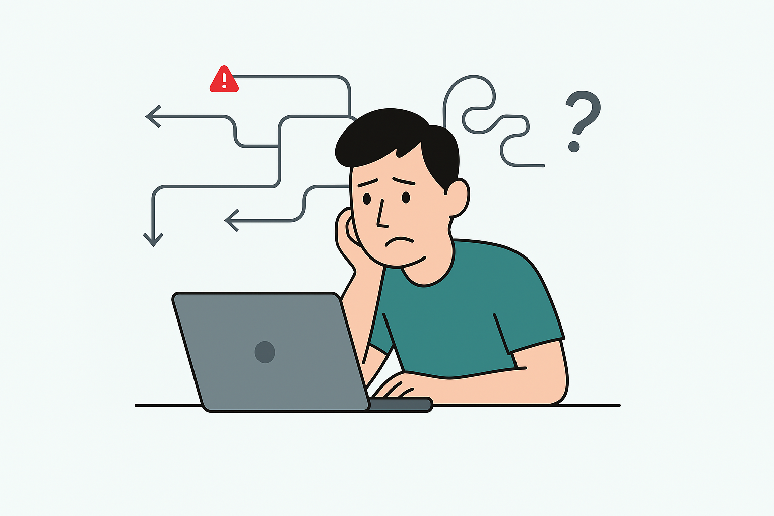 Developer struggling with fragmented debugging tools and logs